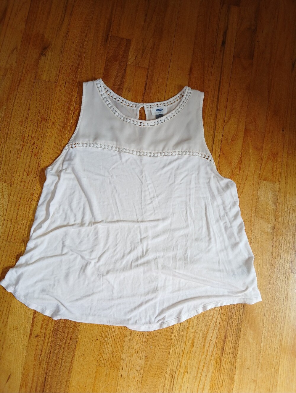 White Dressy Tank